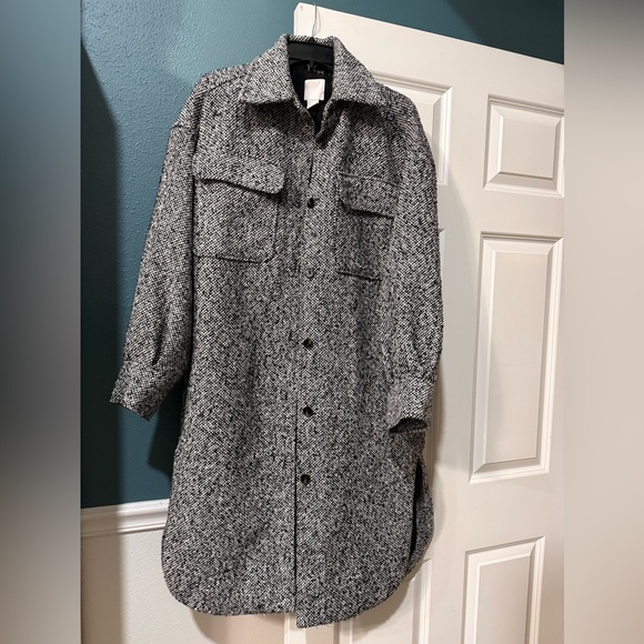 H&M Jackets & Blazers - H&M shirt jacket shacket